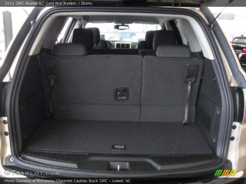 Gold Mist Metallic / Ebony 2011 GMC Acadia SL