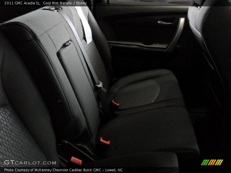 Gold Mist Metallic / Ebony 2011 GMC Acadia SL
