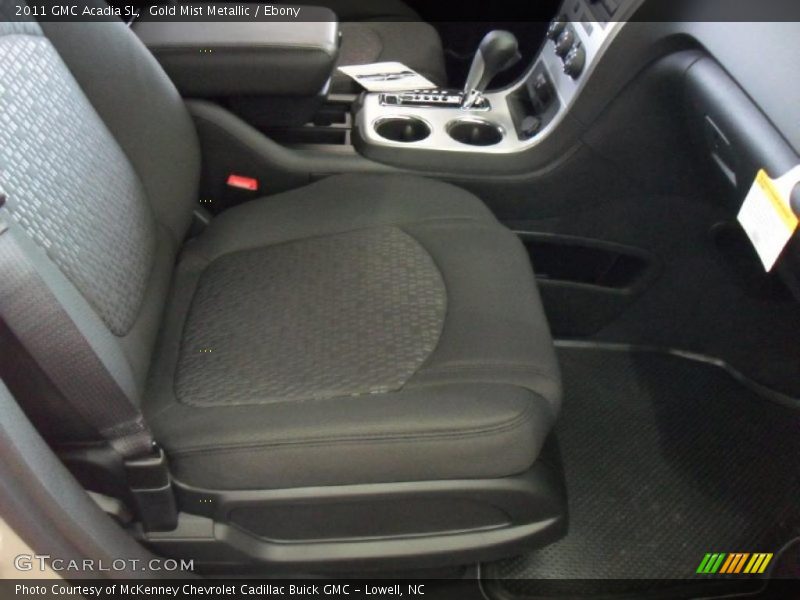 Gold Mist Metallic / Ebony 2011 GMC Acadia SL