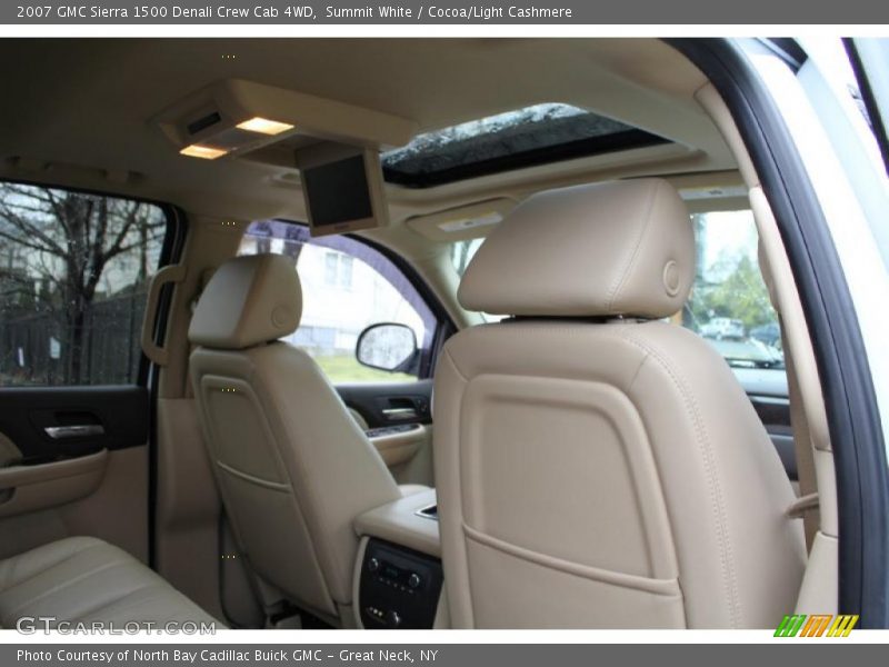 Summit White / Cocoa/Light Cashmere 2007 GMC Sierra 1500 Denali Crew Cab 4WD
