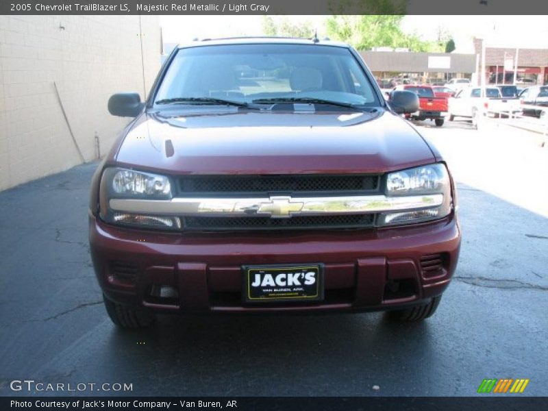 Majestic Red Metallic / Light Gray 2005 Chevrolet TrailBlazer LS