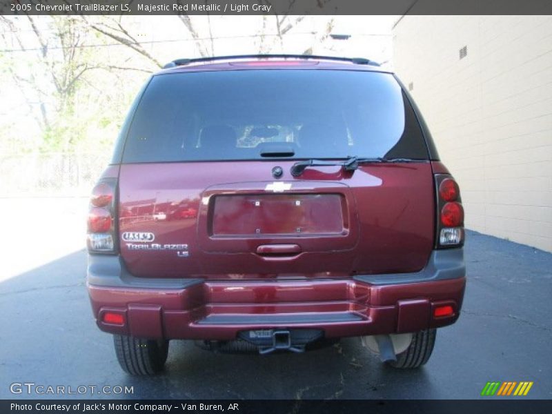 Majestic Red Metallic / Light Gray 2005 Chevrolet TrailBlazer LS
