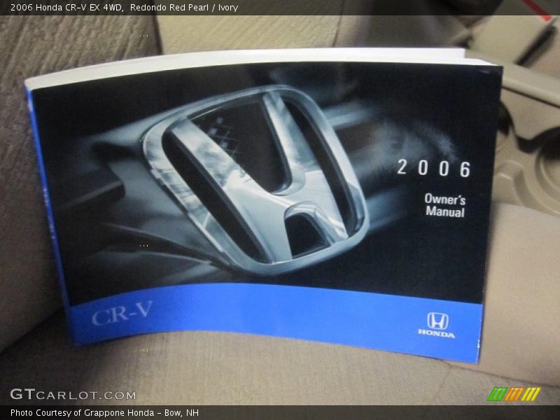 Books/Manuals of 2006 CR-V EX 4WD