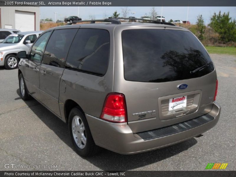 Arizona Beige Metallic / Pebble Beige 2005 Ford Freestar SEL