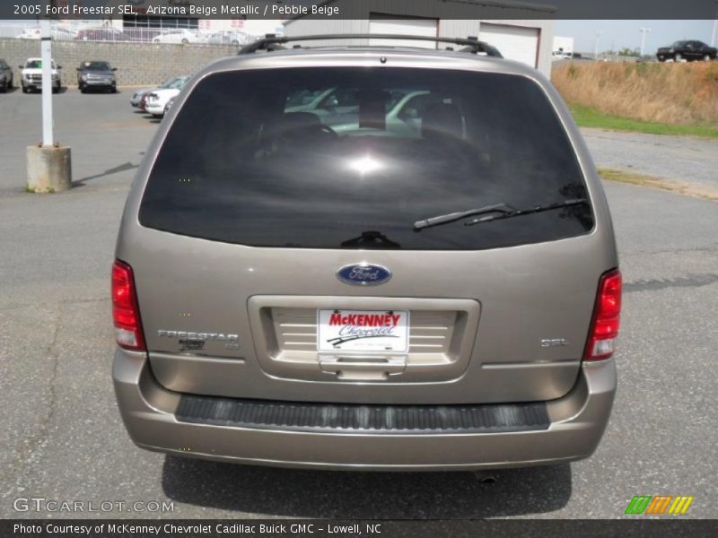 Arizona Beige Metallic / Pebble Beige 2005 Ford Freestar SEL