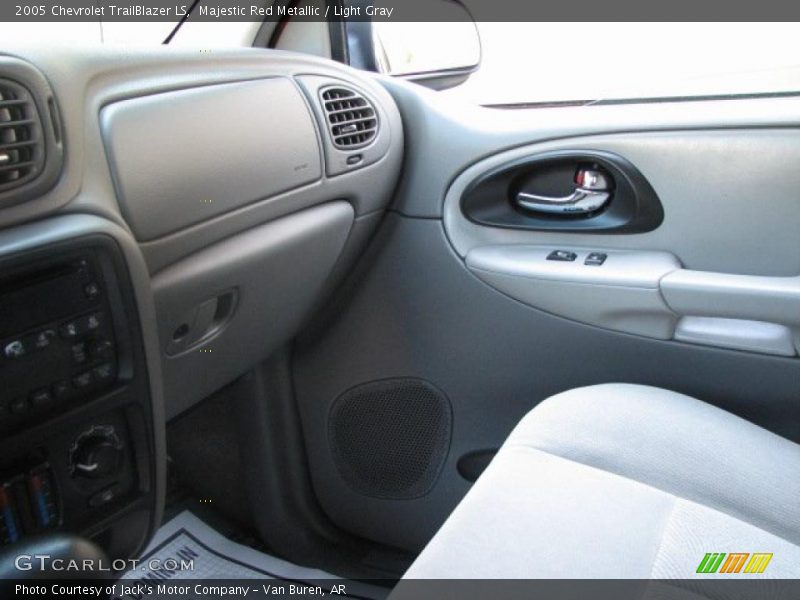 Majestic Red Metallic / Light Gray 2005 Chevrolet TrailBlazer LS