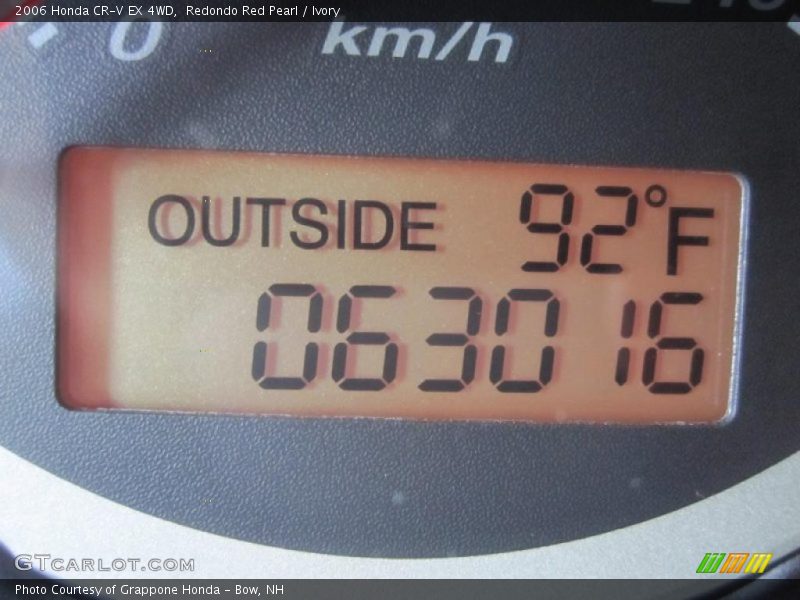 Redondo Red Pearl / Ivory 2006 Honda CR-V EX 4WD