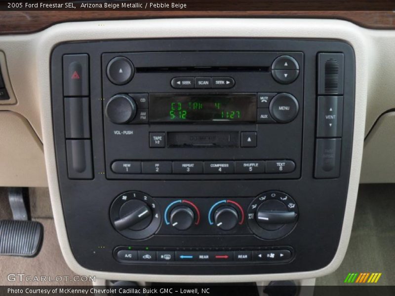 Arizona Beige Metallic / Pebble Beige 2005 Ford Freestar SEL
