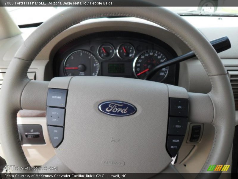 Arizona Beige Metallic / Pebble Beige 2005 Ford Freestar SEL