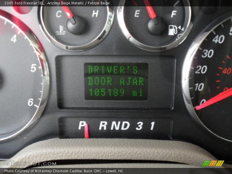 Arizona Beige Metallic / Pebble Beige 2005 Ford Freestar SEL