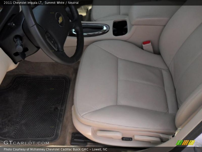 Summit White / Neutral 2011 Chevrolet Impala LT