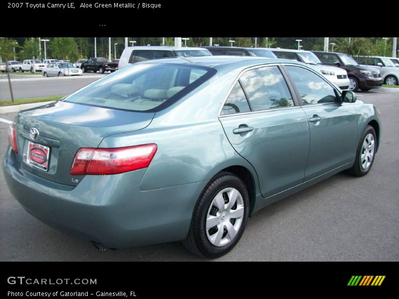 Aloe Green Metallic / Bisque 2007 Toyota Camry LE