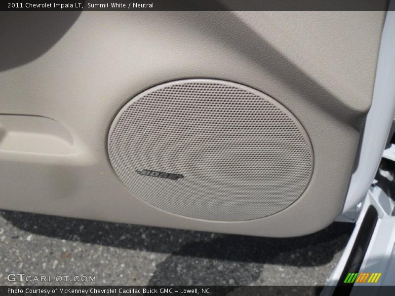 Summit White / Neutral 2011 Chevrolet Impala LT