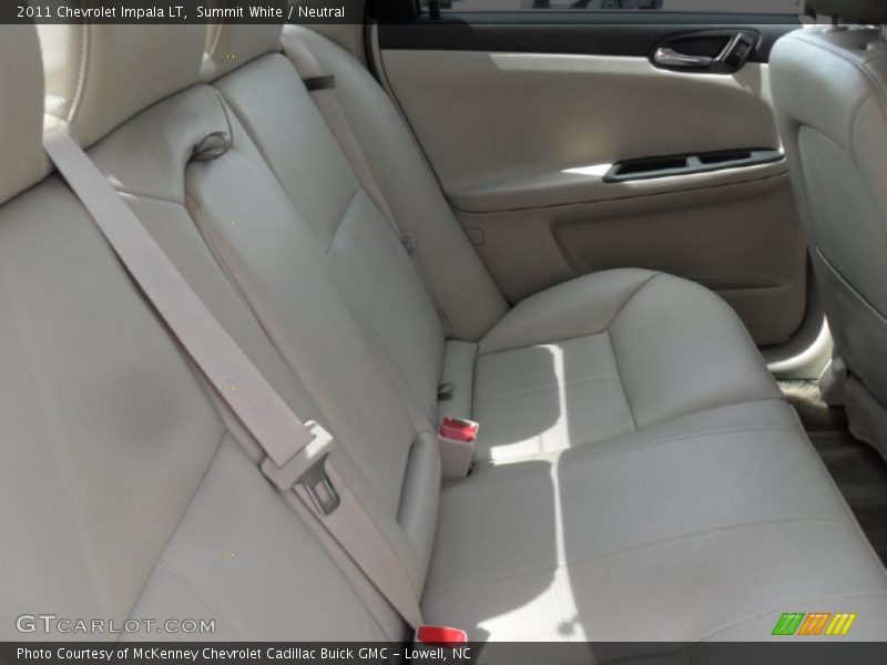 Summit White / Neutral 2011 Chevrolet Impala LT