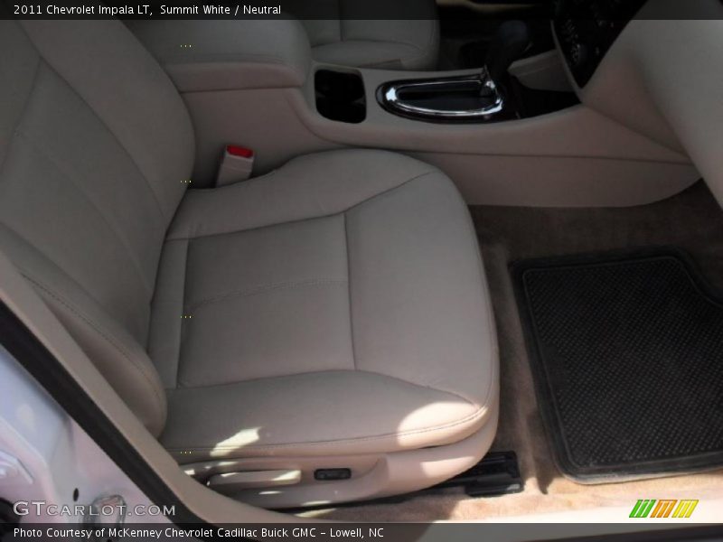 Summit White / Neutral 2011 Chevrolet Impala LT