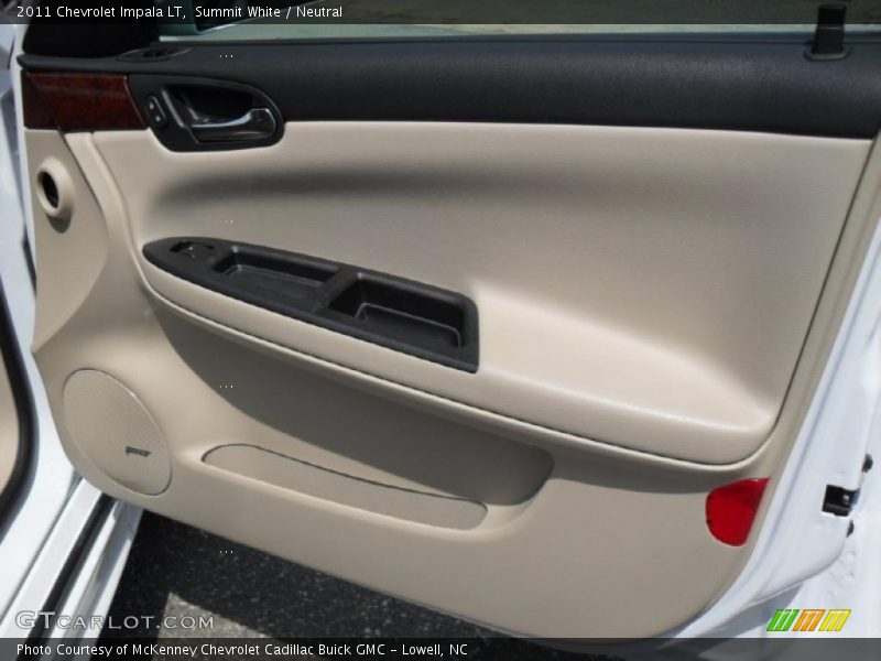Summit White / Neutral 2011 Chevrolet Impala LT