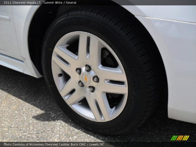 Summit White / Neutral 2011 Chevrolet Impala LT