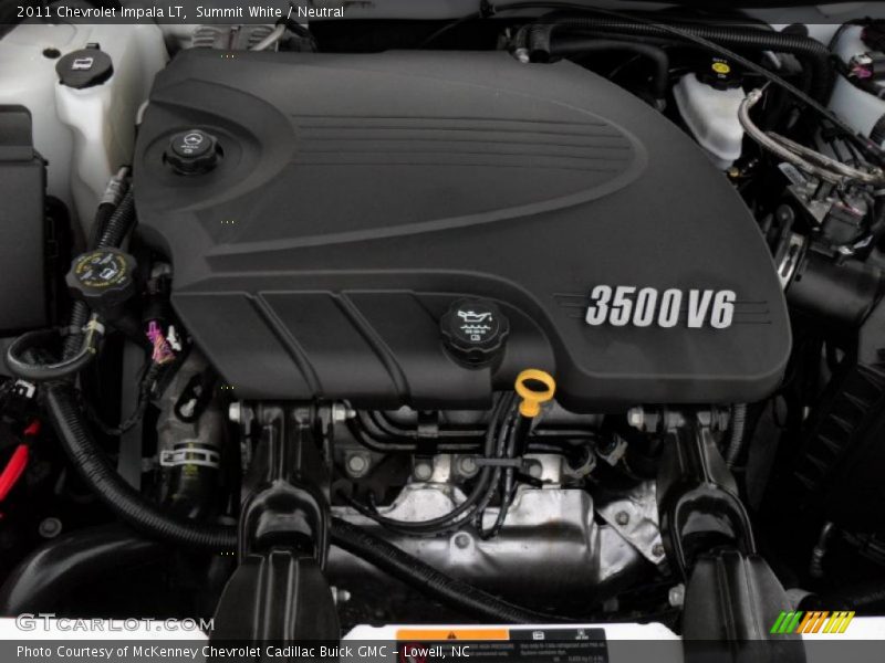 Summit White / Neutral 2011 Chevrolet Impala LT