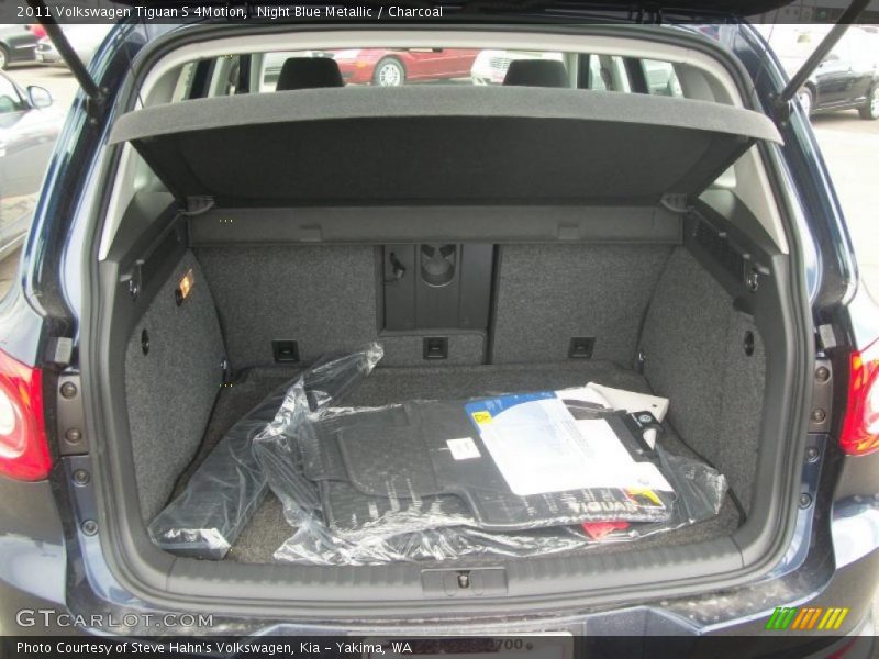 Night Blue Metallic / Charcoal 2011 Volkswagen Tiguan S 4Motion