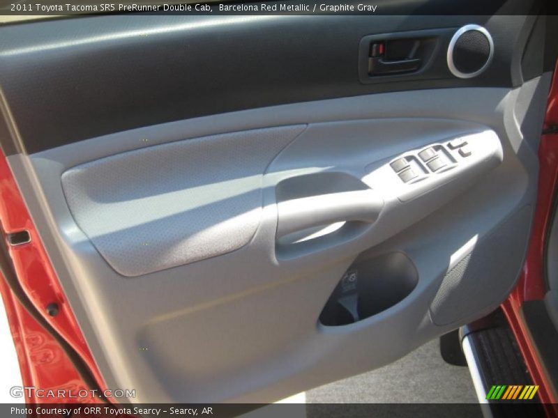 Barcelona Red Metallic / Graphite Gray 2011 Toyota Tacoma SR5 PreRunner Double Cab