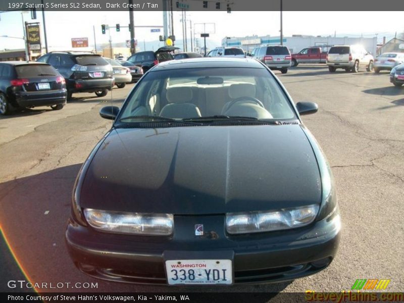Dark Green / Tan 1997 Saturn S Series SL2 Sedan