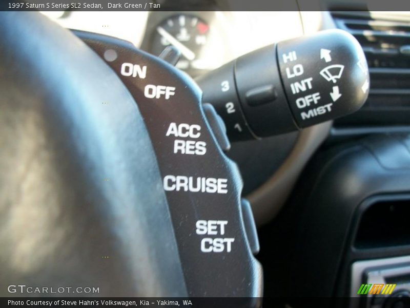 Dark Green / Tan 1997 Saturn S Series SL2 Sedan