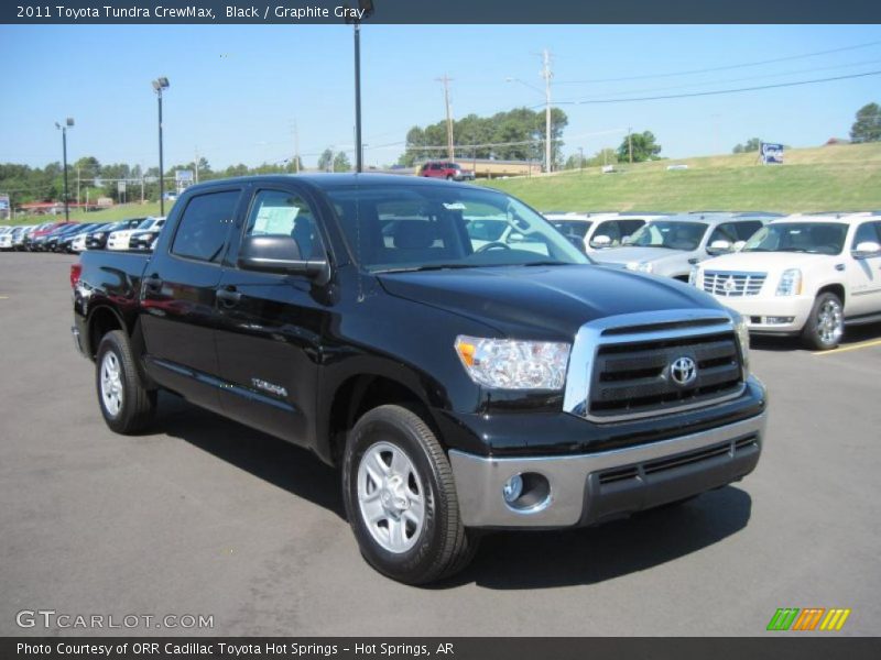 Black / Graphite Gray 2011 Toyota Tundra CrewMax