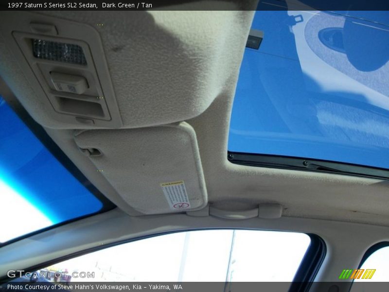 Dark Green / Tan 1997 Saturn S Series SL2 Sedan