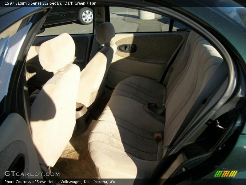 Dark Green / Tan 1997 Saturn S Series SL2 Sedan