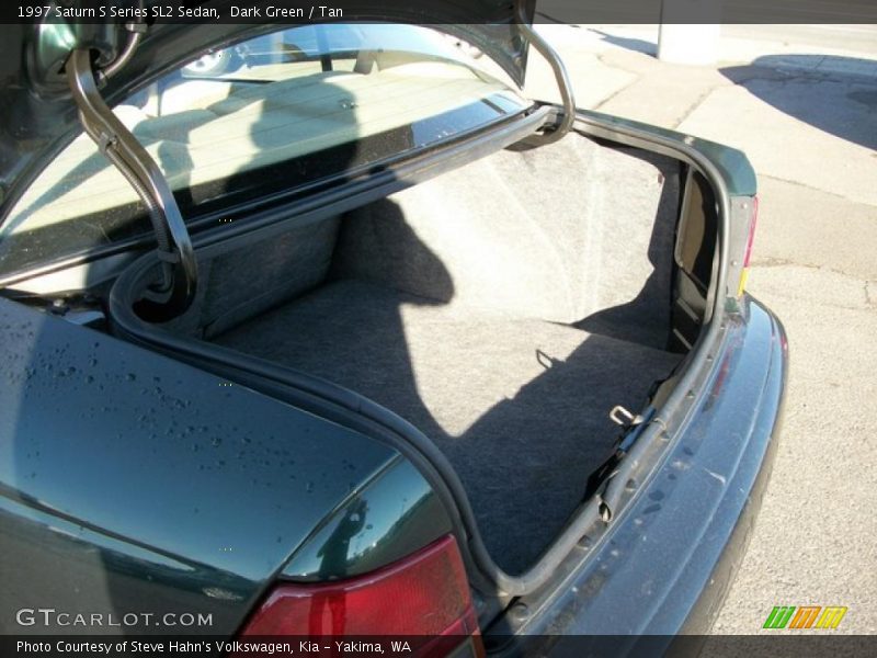 Dark Green / Tan 1997 Saturn S Series SL2 Sedan