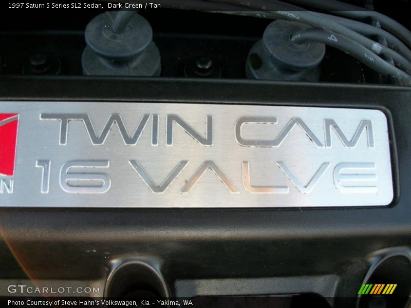 Dark Green / Tan 1997 Saturn S Series SL2 Sedan