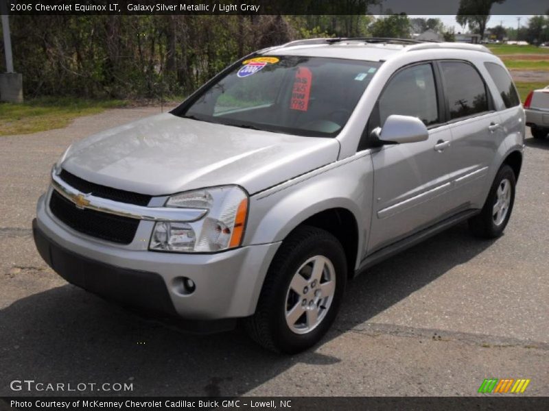 Galaxy Silver Metallic / Light Gray 2006 Chevrolet Equinox LT