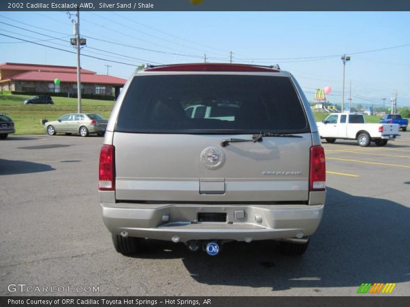 Silver Sand / Shale 2002 Cadillac Escalade AWD