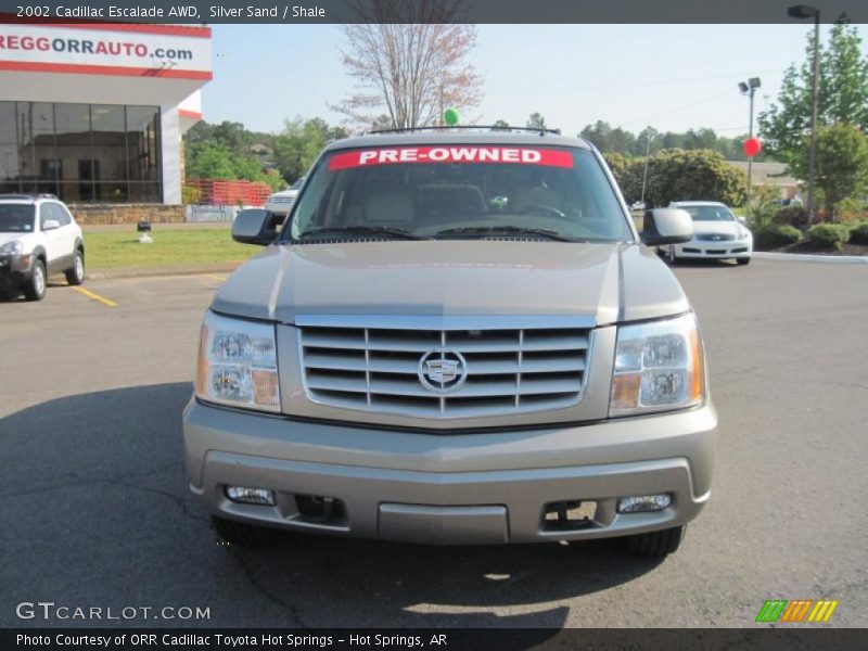Silver Sand / Shale 2002 Cadillac Escalade AWD