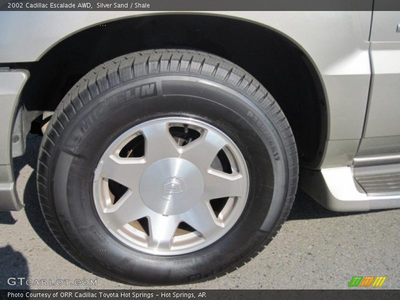 Silver Sand / Shale 2002 Cadillac Escalade AWD