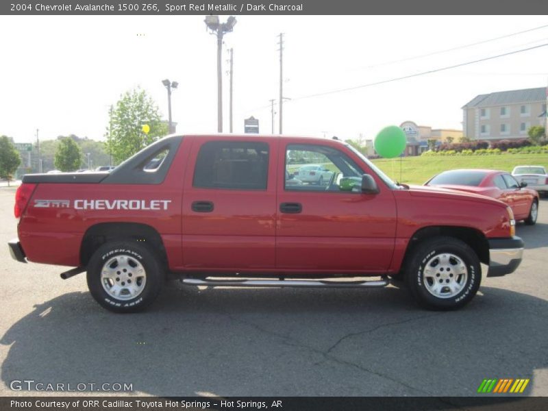 Sport Red Metallic / Dark Charcoal 2004 Chevrolet Avalanche 1500 Z66