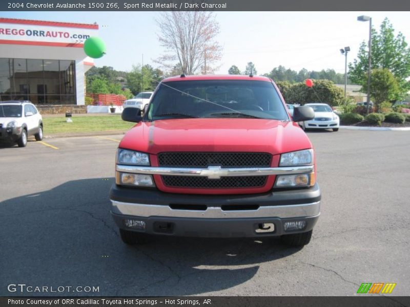 Sport Red Metallic / Dark Charcoal 2004 Chevrolet Avalanche 1500 Z66