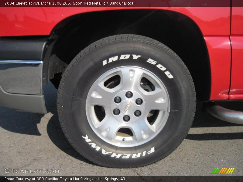 Sport Red Metallic / Dark Charcoal 2004 Chevrolet Avalanche 1500 Z66