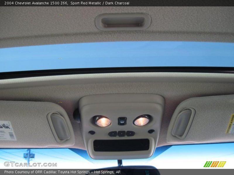 Sport Red Metallic / Dark Charcoal 2004 Chevrolet Avalanche 1500 Z66
