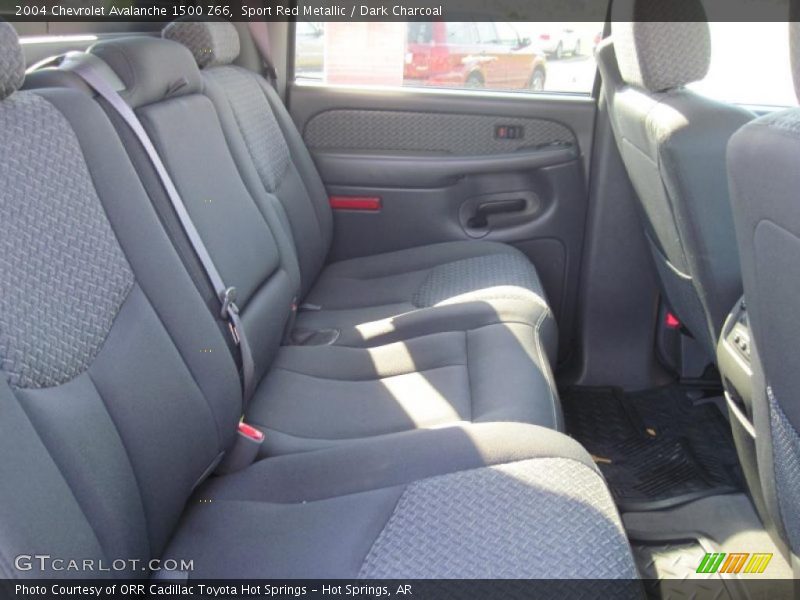 Sport Red Metallic / Dark Charcoal 2004 Chevrolet Avalanche 1500 Z66