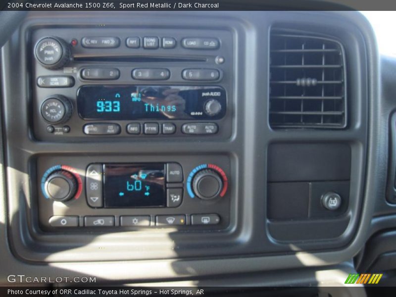 Sport Red Metallic / Dark Charcoal 2004 Chevrolet Avalanche 1500 Z66
