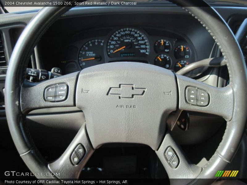 Sport Red Metallic / Dark Charcoal 2004 Chevrolet Avalanche 1500 Z66