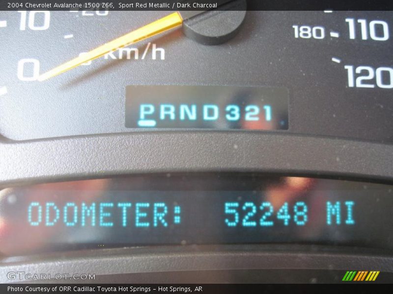 Sport Red Metallic / Dark Charcoal 2004 Chevrolet Avalanche 1500 Z66