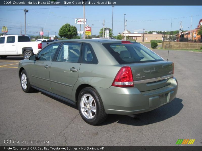 Silver Green Metallic / Neutral Beige 2005 Chevrolet Malibu Maxx LS Wagon