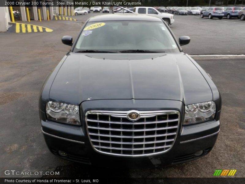 Steel Blue Metallic / Dark Khaki/Light Graystone 2008 Chrysler 300 Touring