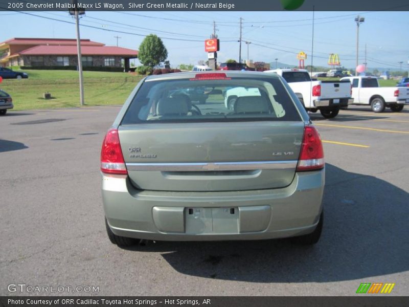 Silver Green Metallic / Neutral Beige 2005 Chevrolet Malibu Maxx LS Wagon
