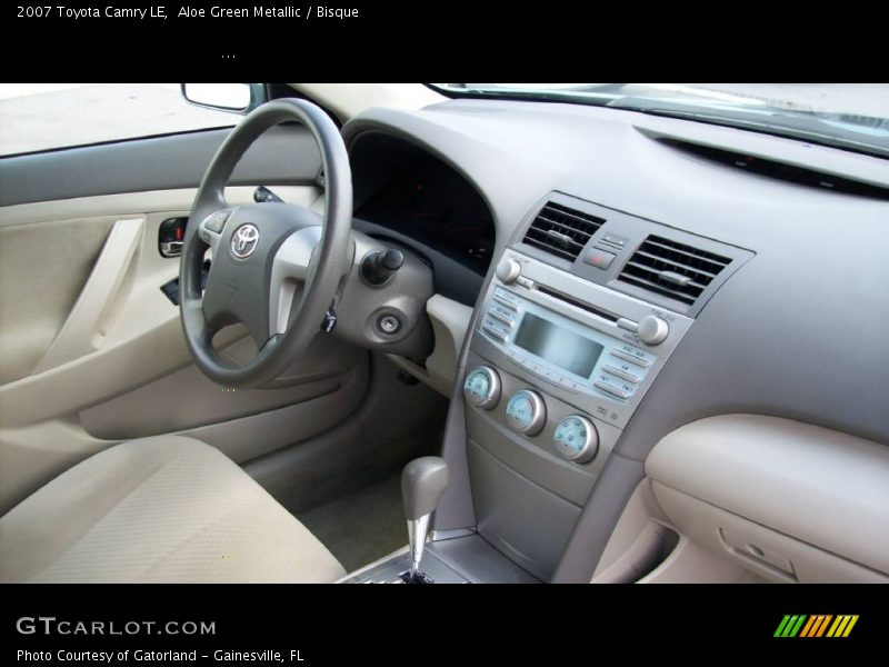 Aloe Green Metallic / Bisque 2007 Toyota Camry LE