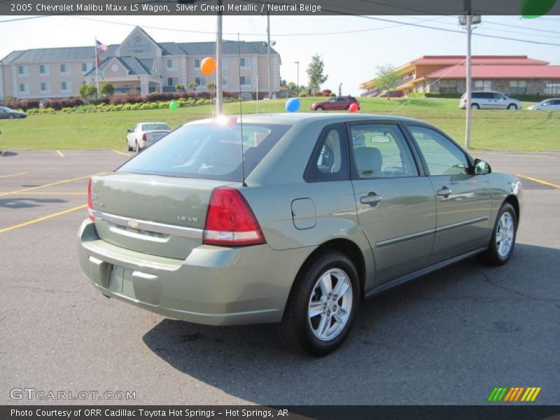 Silver Green Metallic / Neutral Beige 2005 Chevrolet Malibu Maxx LS Wagon