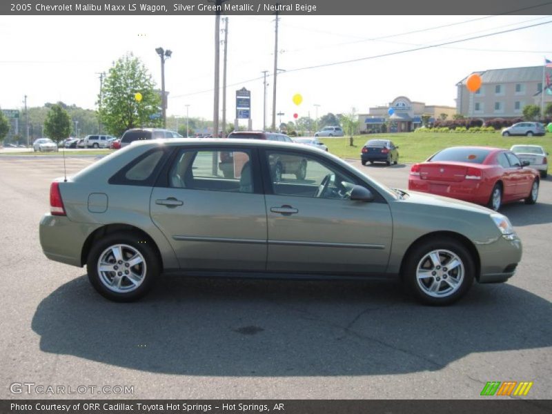Silver Green Metallic / Neutral Beige 2005 Chevrolet Malibu Maxx LS Wagon