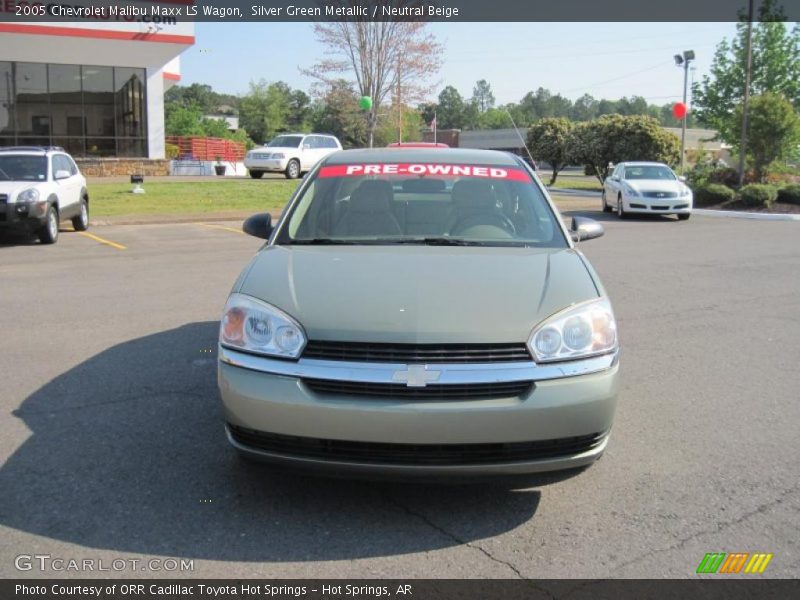 Silver Green Metallic / Neutral Beige 2005 Chevrolet Malibu Maxx LS Wagon